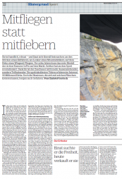NZZ article May 14 page 1